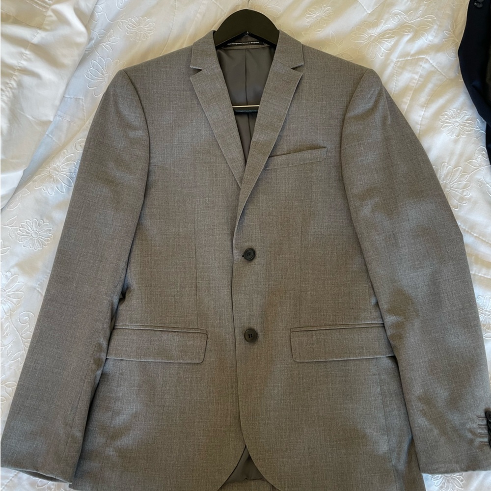 Men’s H&M Grey Blazer Size Small Slim Fit Used